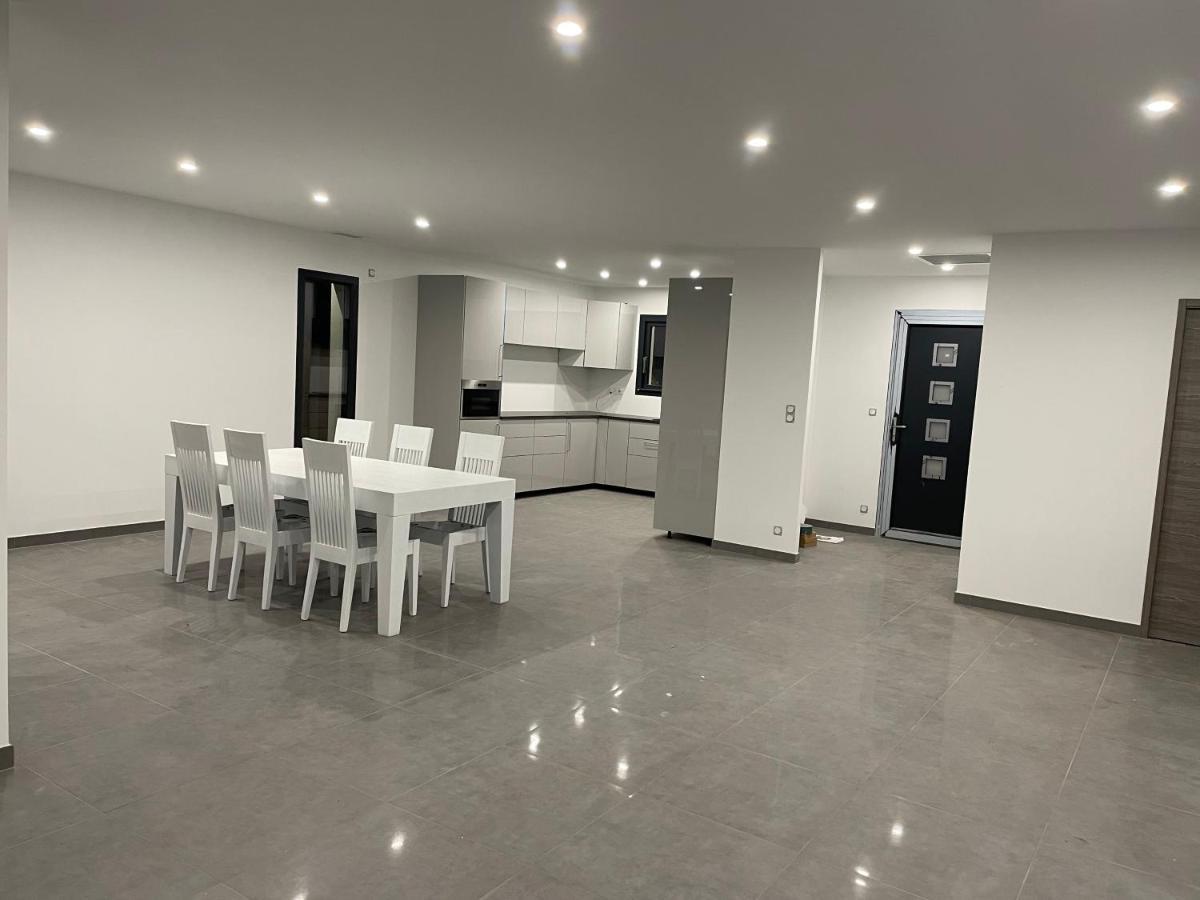 Maison Moderne Avec Piscine Chauffee ラカノー エクステリア 写真